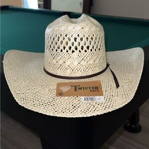 Twister Hats Cream Cowboy Hat